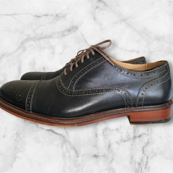 Warfield and Grand Midway Cap Toe Leather Oxfords Men’s 11.5 Great Condition - Picture 8 of 9